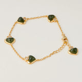 Jade Heart Bracelet