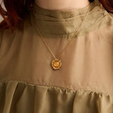 Sunflower Gold necklace