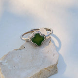Green Clover Ring