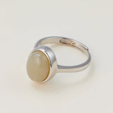 Silk Nephrite Ring