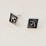 Silver Bird Earrings