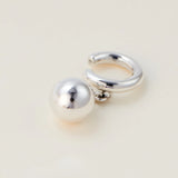 Silver Pearl Drop
