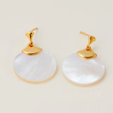Lamelle Gold earring