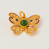 Golden Flutter Pendant