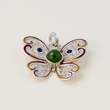 Silver Flutter Pendant