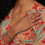 Blue Wing Bracelet