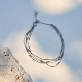 Silver Wave Bracelet