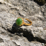 Jade Halo Ring