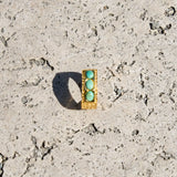 Triple Turquoise Ring