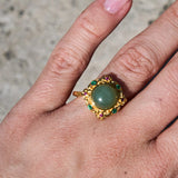 Gem Halo Ring