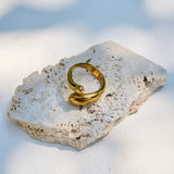 Gold Twist Ring