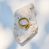 Gold Twist Ring