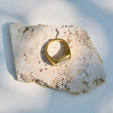 Pearl Signet Ring