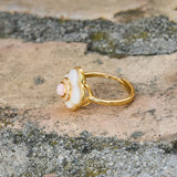 Ivory Clover Ring