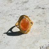 Amber Crest Ring