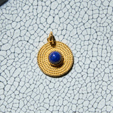 Blue Spiral Pendant