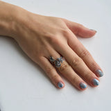 Silver Rose Ring