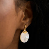 Lamelle Gold earring