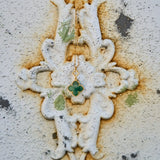 Green Petal Cross